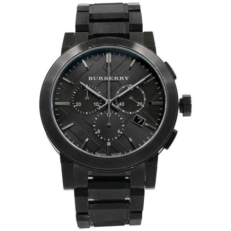 burberry chronograph bu9354|burberry watch stainless steel.